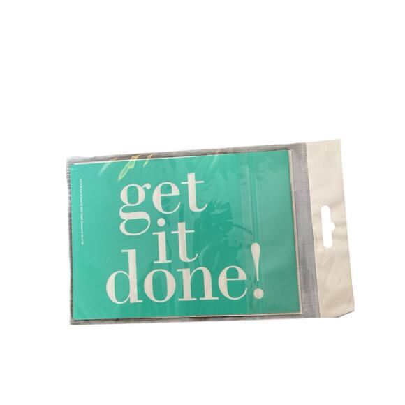 Chalk Couture 5X7 New Reusable Transfer "Get It Done ! " - Picture 4 of 7